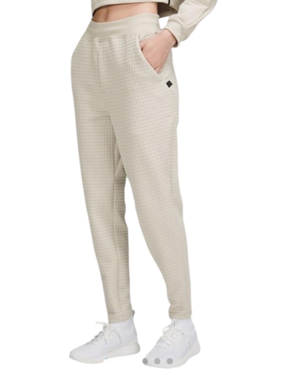 Lululemon Lab Texture Grid High-Rise Jogger 28” Muslim 4